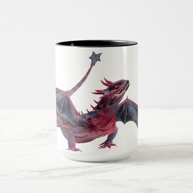 Taza fotógrafo de fantasía de dragón (Centro)
