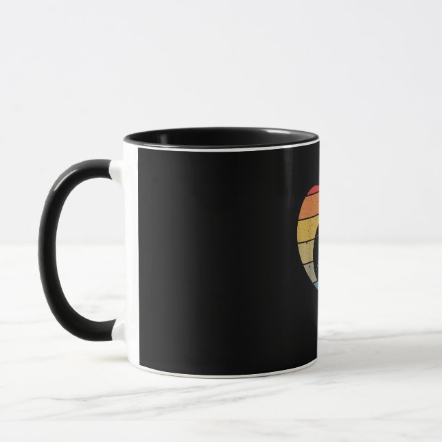 Taza Fotógrafo retro vintage gracioso (Izquierda)