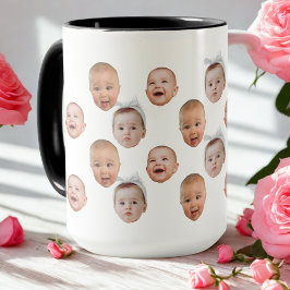 Taza Fotos de Face Face, Personalizado divertida