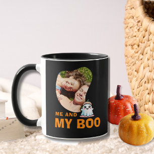 Taza Fotos de Halloween de Mi y Mi Boo