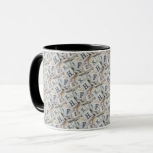 Taza Fotos De Letras Del Alfabeto Arte