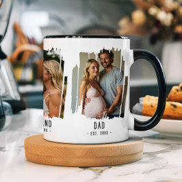 Taza Fotos de los logros de papá & Años Regalo de texto