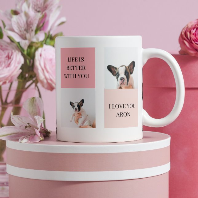 Taza Fotos de perros de colección | Perro es mi San Val (Subido por el creador)