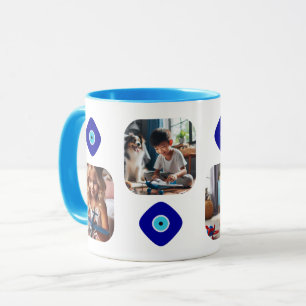 Taza Fotos familiares divertidas, arte visual malvado a