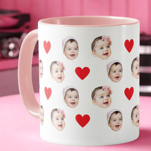 Taza Fotos personalizadas de 2 niños pequeños