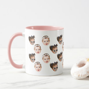 Taza Fotos personalizadas de 2 niños pequeños