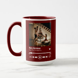 Taza Fotos personalizadas de Feliz Navidad