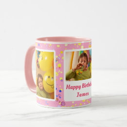 Taza Fotos personalizadas del Personalizado de cumpleañ