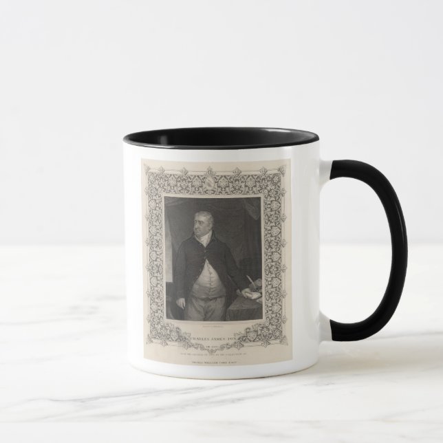 Taza Fox de Charles James (Derecha)