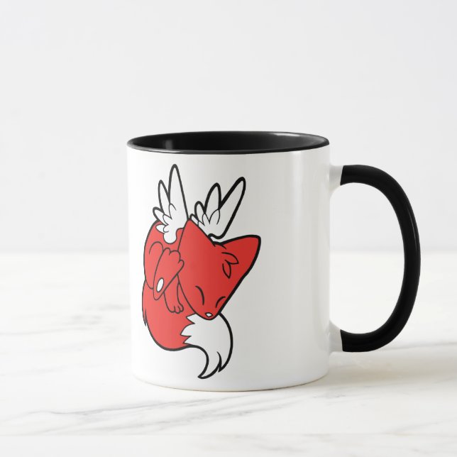 Taza Fox de vuelo juguetón (Derecha)