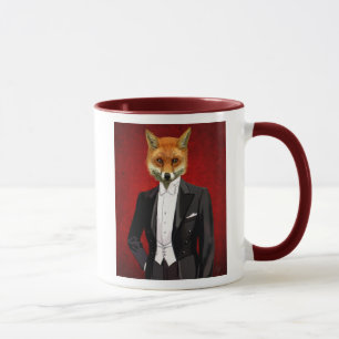 Taza Fox En Demanda De Noche, Retrato