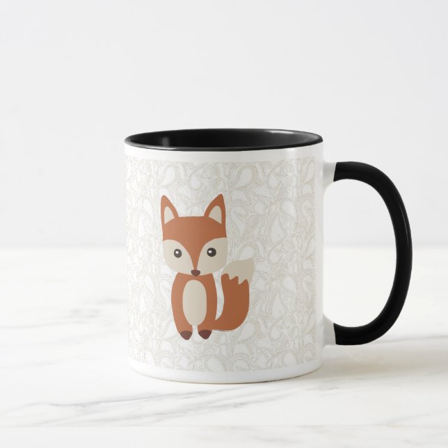 Taza Fox lindo del bebé (Derecha)