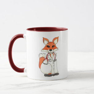 Taza Fox Mug de Rocas Rojas
