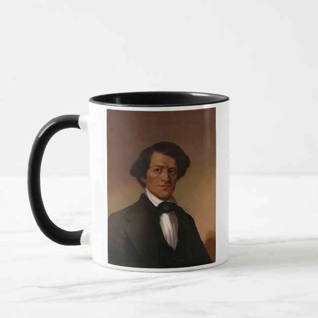 Taza Fr3d3rick Bailey Douglass: Leyenda de derechos civ (Izquierda)