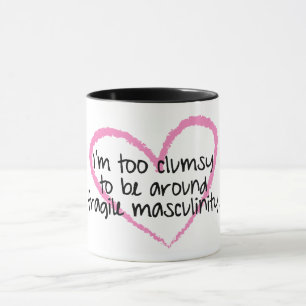 Taza frágil de la masculinidad
