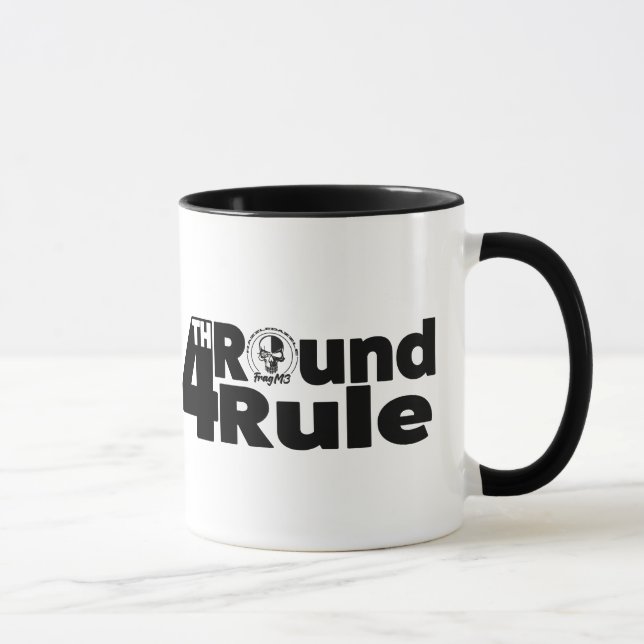Taza FragM3 Juego Cuarto Ronda Regla Mug (Derecha)