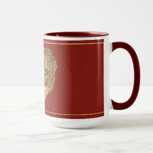 Taza Fragmento de Nouveau del arte