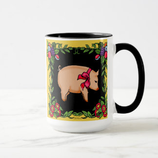 Taza francesa del cerdo    del país