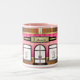 Taza francesa del Patisserie de París