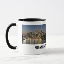 Fráncfort Skyline Alemania Regalo de recuerdo de é