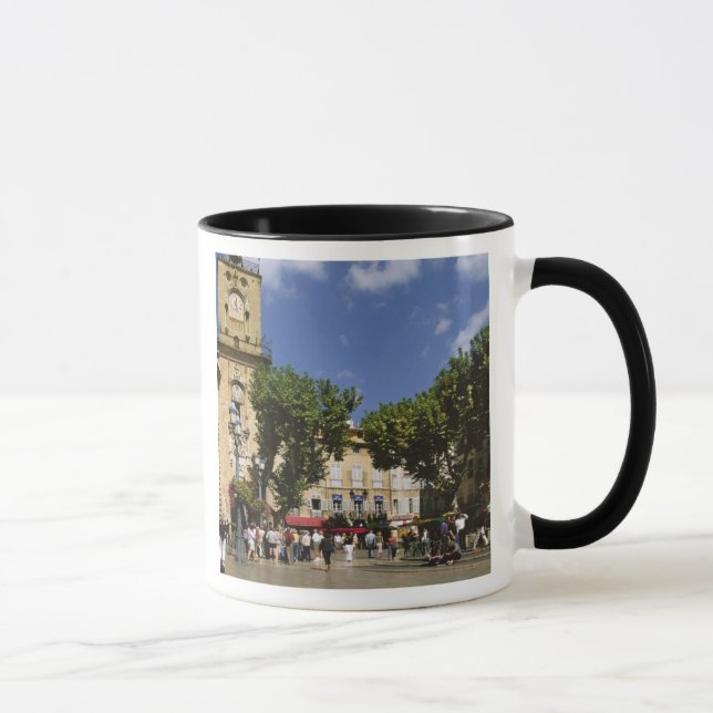 Taza Francia, Aix en Provence, La Place de la Maire (Derecha)