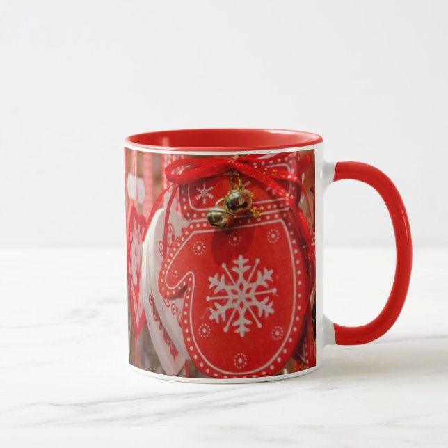 Taza Francia, Alsacia, Colmar. Mercado de Navidad (Derecha)