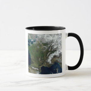 Taza Francia del espacio