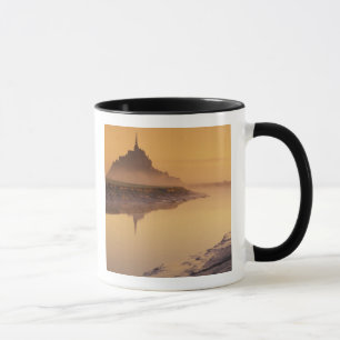 Taza FRANCIA, Normandía Mont St. Michel. Luz de la ma