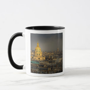 Taza Francia, París. Los Inválidos vistos desde la
