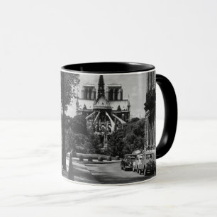 Taza Francia vintage París notre dame isla san louis