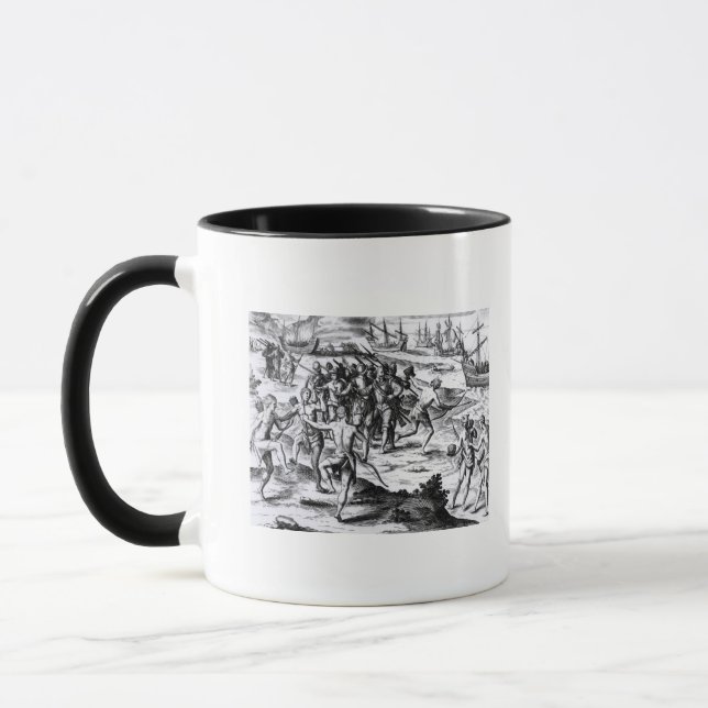 Taza Francis Drake en el nuevo mundo (Izquierda)