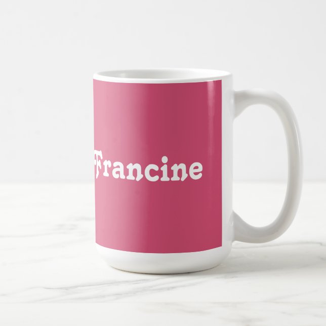 Taza Francisca (Derecha)