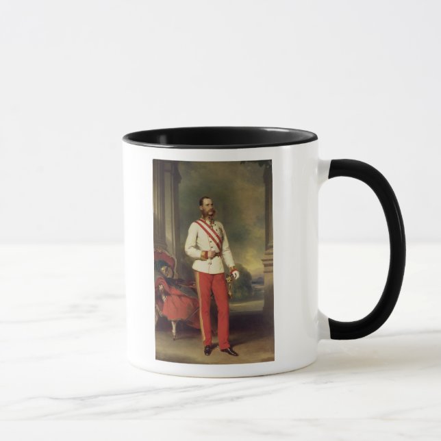 Taza Francisco José I, emperador de Austria (Derecha)