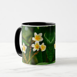 Taza Frangipani amarillo