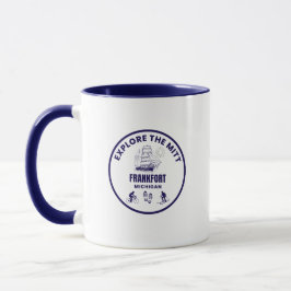 Taza Frankfort Michigan Coffee Mug