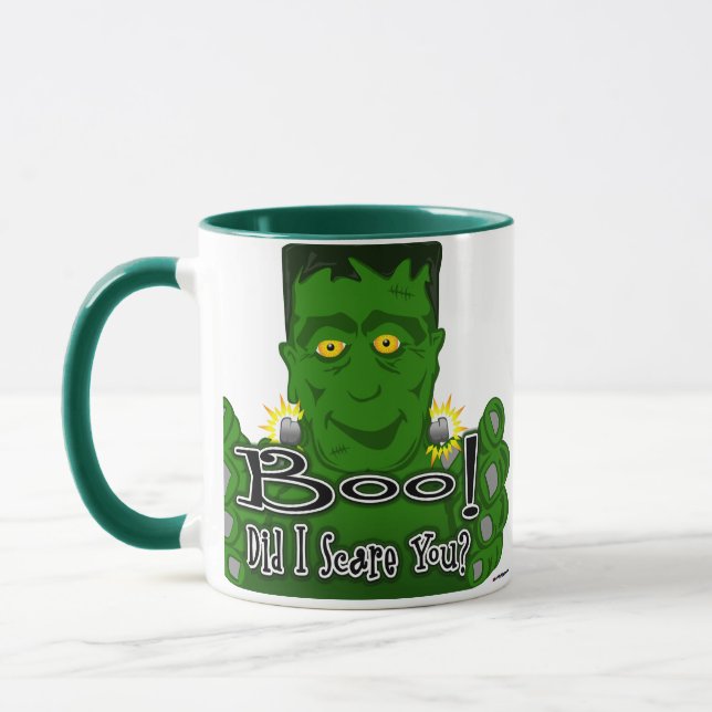 Taza ¡Frankie Boo! ¿Te Asusté? (Izquierda)