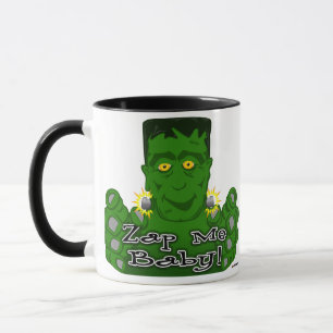 Taza ¡Frankie Zap Me Baby!