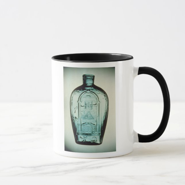 Taza frasco masónico Molde-soplado (Derecha)