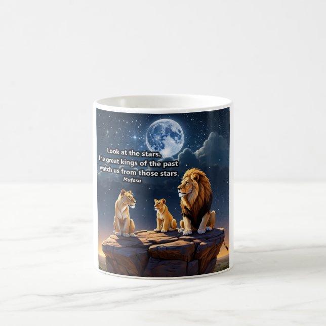 Taza Frase Infantil de Mufasa  (Centro)
