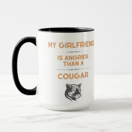 Taza frase para novia puma
