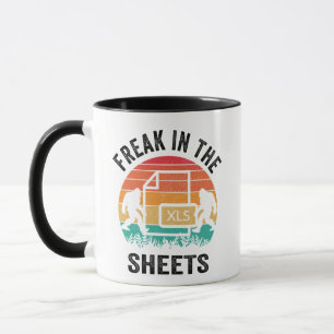 TAZA FREAK IN THE SHEETS SASQUATCH RETRO SUNSET