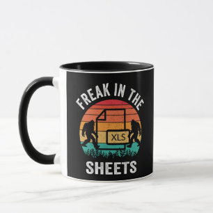 TAZA FREAK IN THE SHEETS SASQUATCH RETRO SUNSET