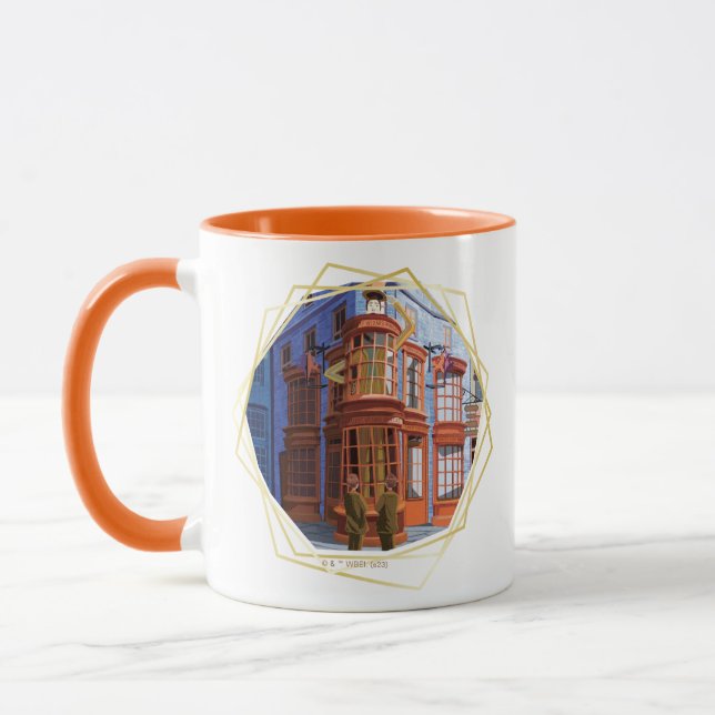 Taza Fred y George en Weasley's Wizard Wheezes (Izquierda)