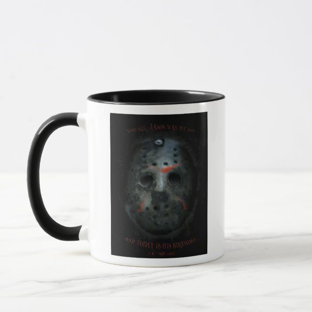 Taza Freddy vs. Jason | Cita Máscara Jason (Izquierda)