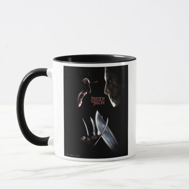 Taza Freddy vs. Jason | Poster teatral (Izquierda)
