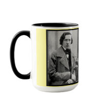 Frédéric Chopin Combo Mug, 15 oz