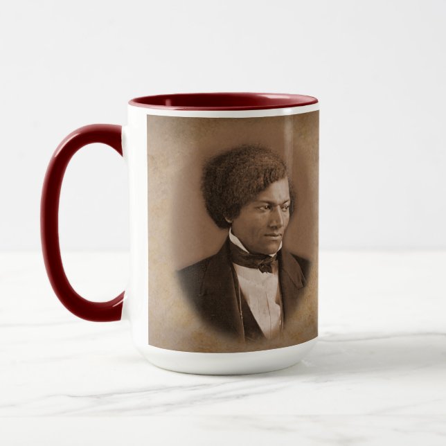 Taza Frederick Douglass cita a Mug "Niños fuertes" (Izquierda)