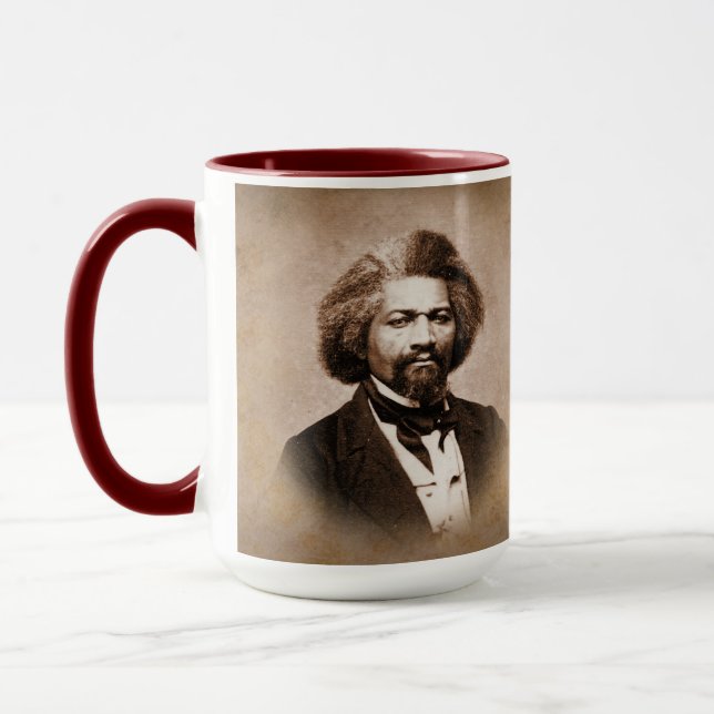 Taza Frederick Douglass cita a Mug "Rebelión" (Izquierda)
