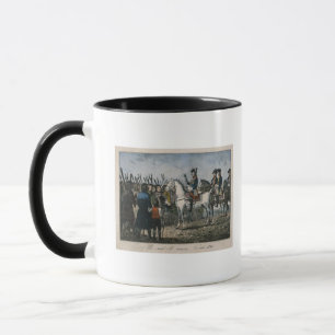 Taza Frederick el grande con los granjeros