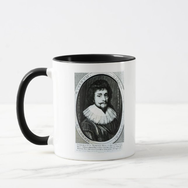 Taza Frederick V, rey de Bohemia (Izquierda)